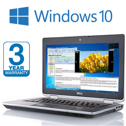 Dell Latitude E6430 i5 Laptop, 3 Year Warranty, with Windows 10,  8GB Memory, 500GB