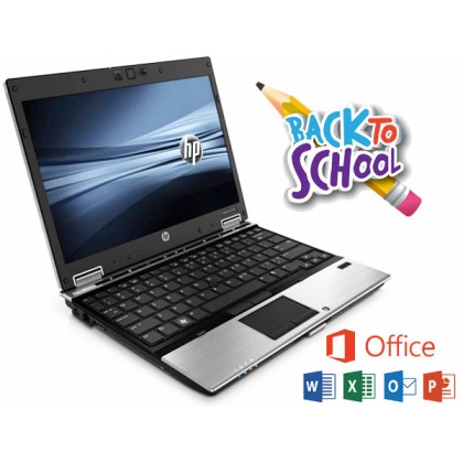 HP Elitebook 2540p Laptop Core i5-M540 , 4GB RAM, 160GB HDD WINDOWS 10 Microsoft Office Warranty