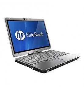 HP Elitebook 2740p Laptop with 1 Year Warranty, dual core 4GB RAM, 80GB HDD, WiFi, Windows 10