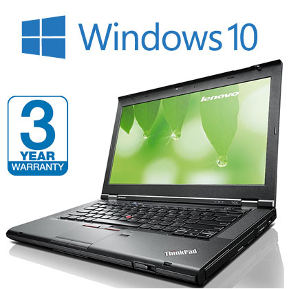 Lenovo Thinkpad T430, 3 Year Warranty, i5 2.60GHz 3rd Gen 8GB RAM 500GB HDD Warranty Windows 10 Laptop 