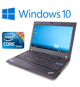 Lenovo Thinkpad X220 Laptop i5 2.60GHz 2nd Gen 8GB RAM, 120GB SSD HDD, Warranty Windows 10 Webcam