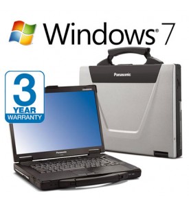 Panasonic Toughbook CF-52, 3 Year Warranty , 8GB RAM, 1TB HardDrive, Intel i5, Serial, Wireless Laptop