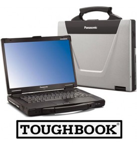 Panasonic Toughbook CF-53 Mk4, 14" , Intel i5, 4GB RAM, 250GB HDD, Serial, Windows 7 Professional