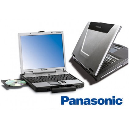 Panasonic Toughbook CF-52 Laptop, Rugged, 4GB RAM, Intel Core 2 Duo, Serial, Wireless, Windows 7